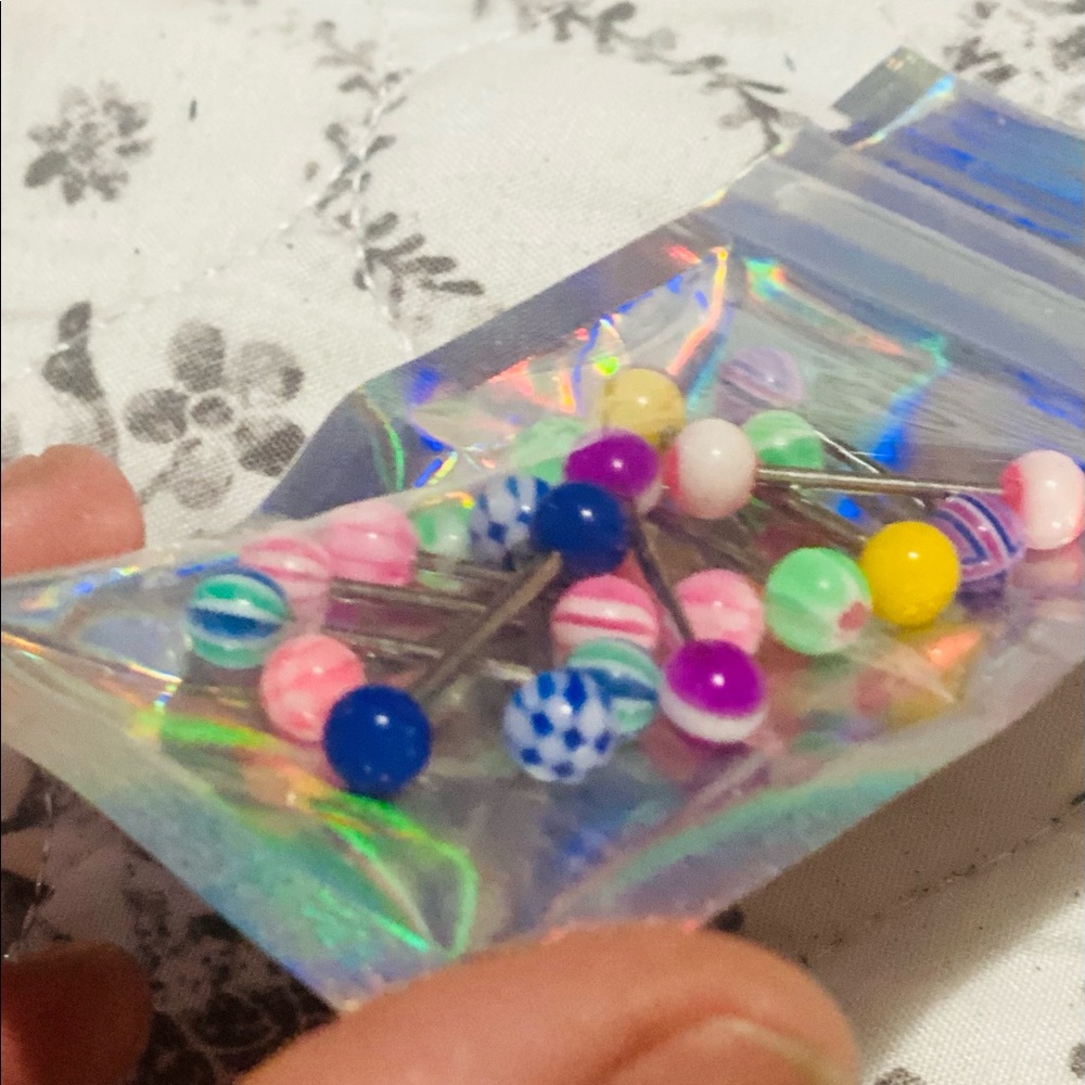 LOT OF 13 TONGUE RINGS - Picture 3 of 5